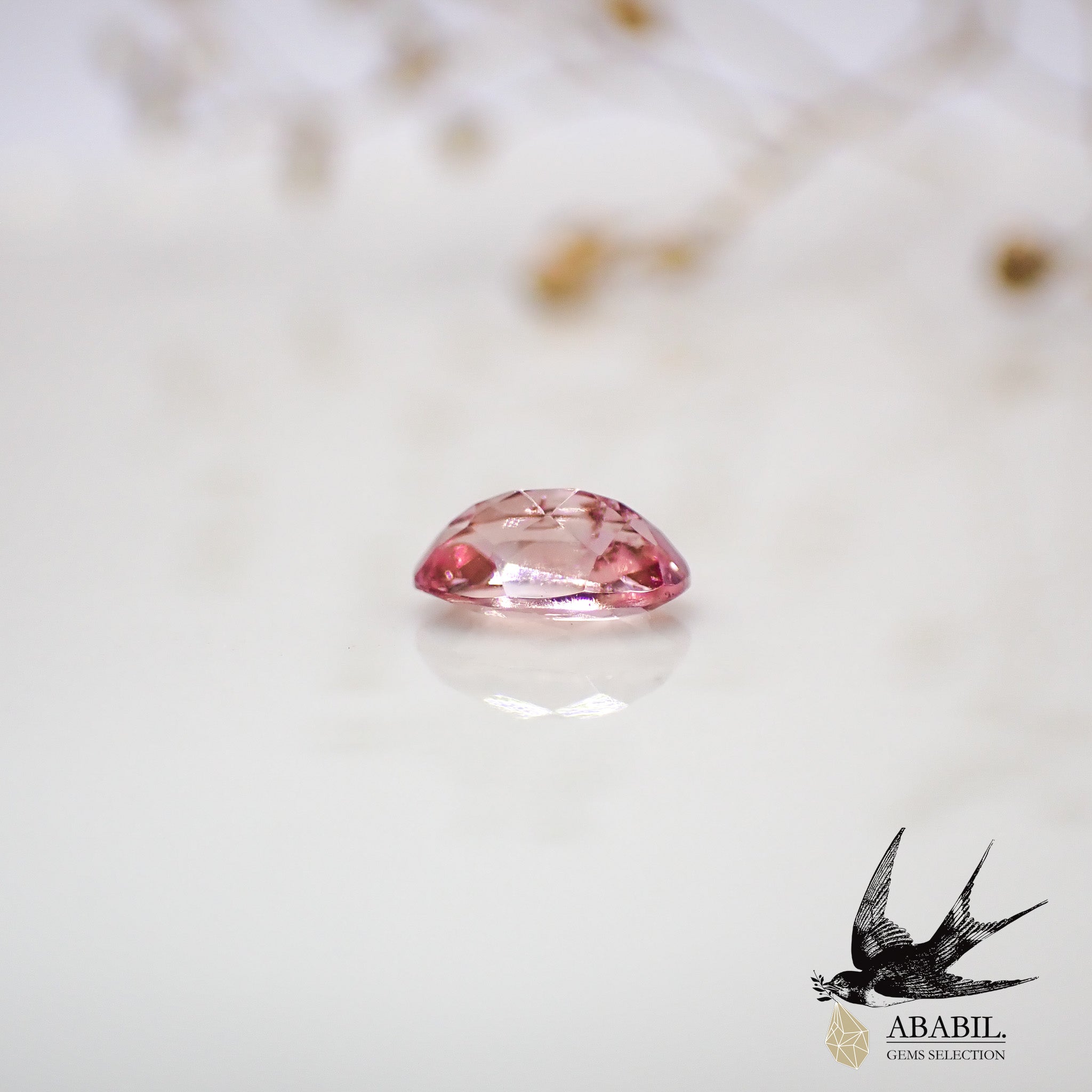 天然非加熱インペリアルトパーズ0.40ct【ブラジル】☆OHタイプ 天然非加熱インペリアルトパーズ0.40ct【ブラジル】☆OHタイプ