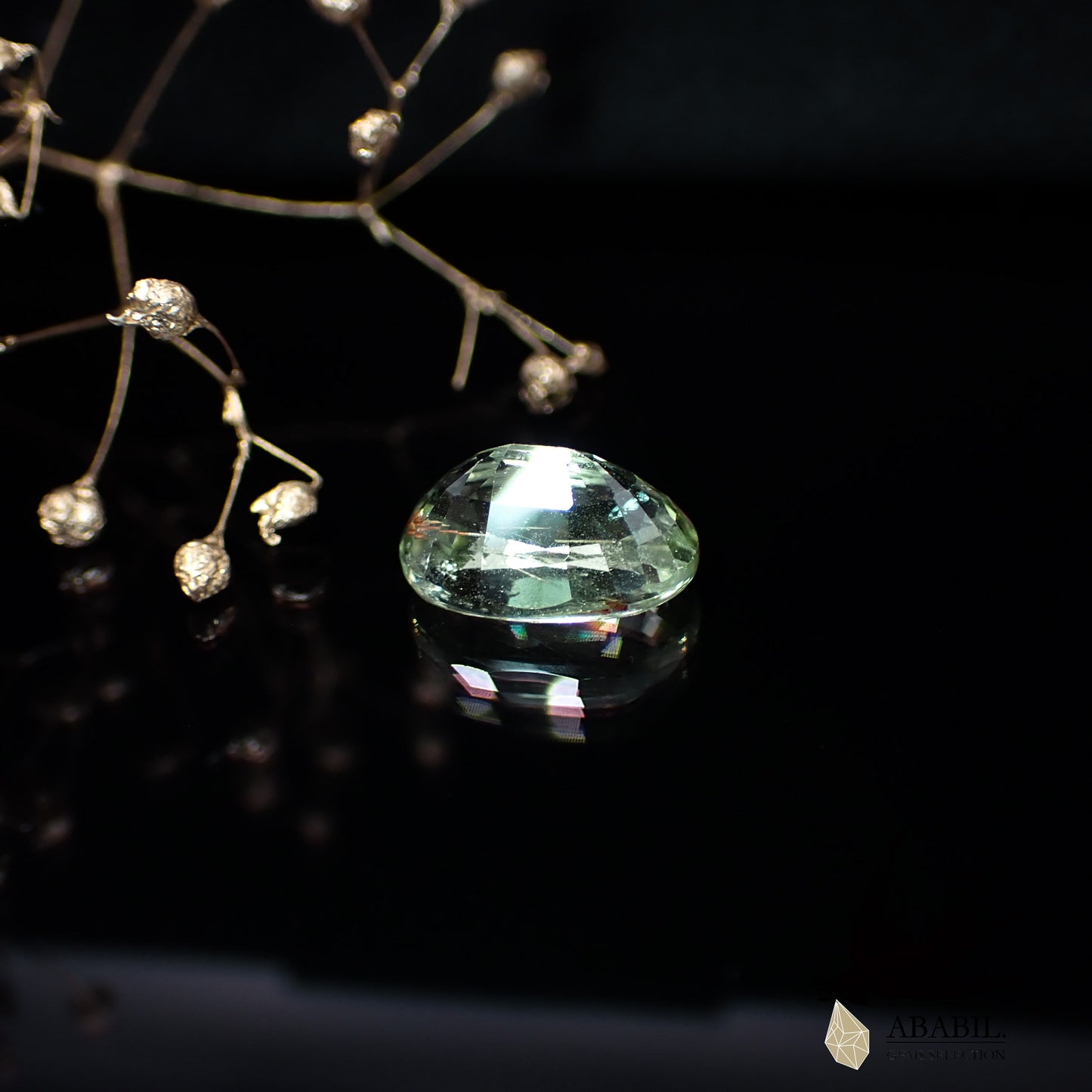 Natural Mint Garnet (Green Grossular Garnet) 3.01ct [Tanzania] ★ Refreshing green ★ Fluorescent ★