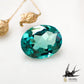 Natural apatite 1.40ct [Brazil] ★Paraiba color ★Neon blue★