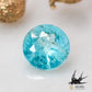 Natural Paraiba tourmaline 0.08ct [Brazil] Neon blue, fluorescent color