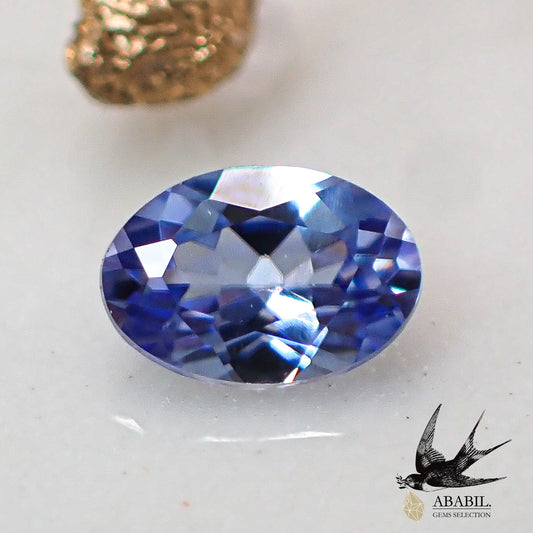 天然優質藍錐礦 0.05ct [美國] Dark rare stone ★Multicolor gemstone