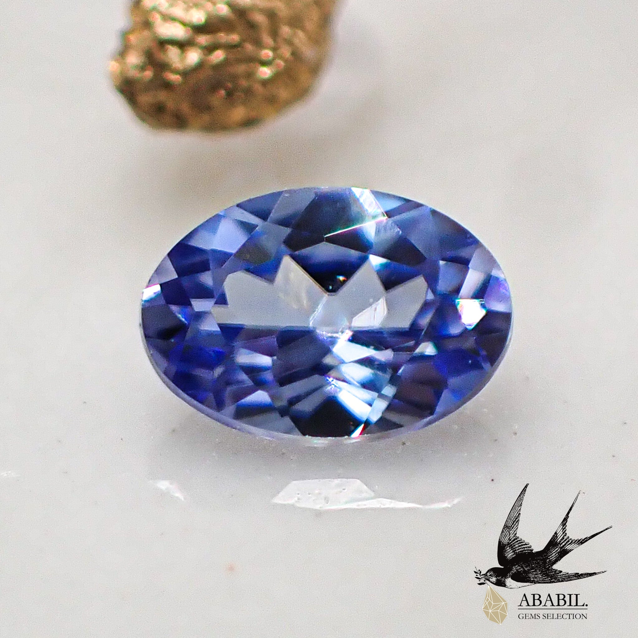 素材/材料【レア】【希少石】ベニトアイト ルース 0.46ct 大粒 ...