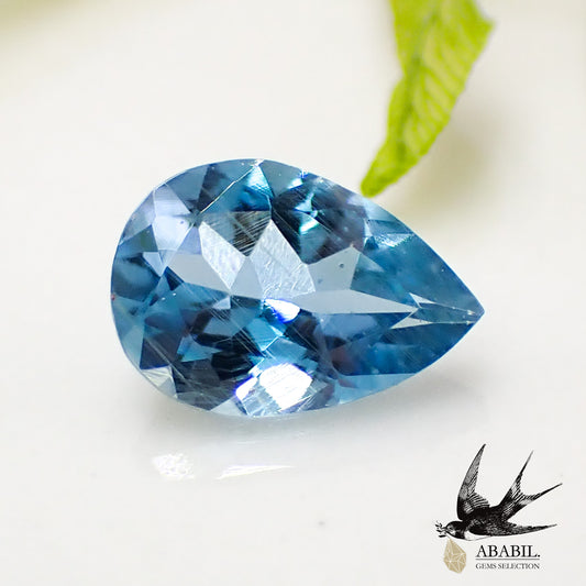 Natural aquamarine 0.33ct [Brazil] ★ Soothing color ★
