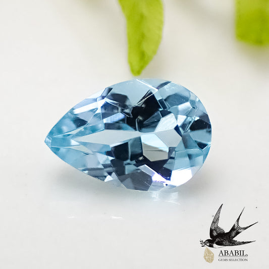 Natural aquamarine 0.38ct [Brazil] Soothing color