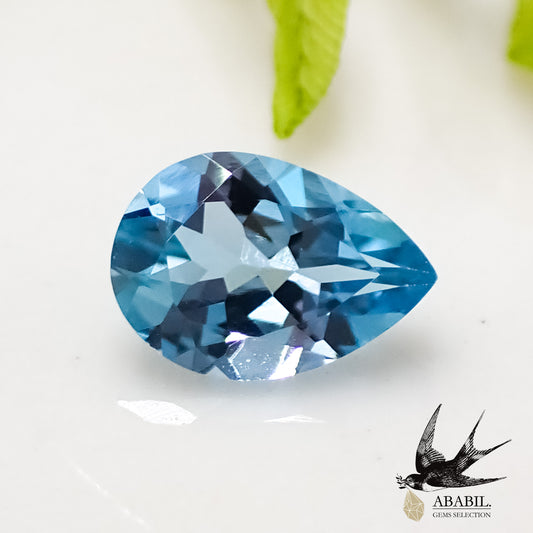 Natural aquamarine 0.39ct [Brazil] ★ Soothing color ★