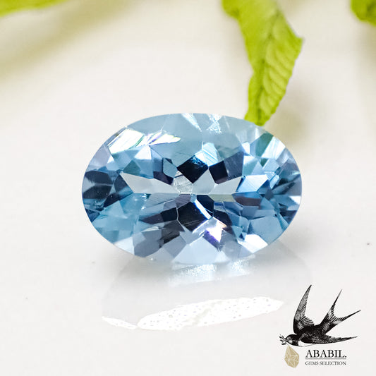 Natural aquamarine 0.46ct [Brazil] Soothing color