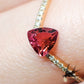 Natural bicolor tourmaline 0.39ct [Congo] ★bicolor★