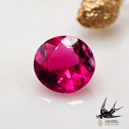 Natural red beryl 0.06ct [USA] Vivid high-quality rare stone