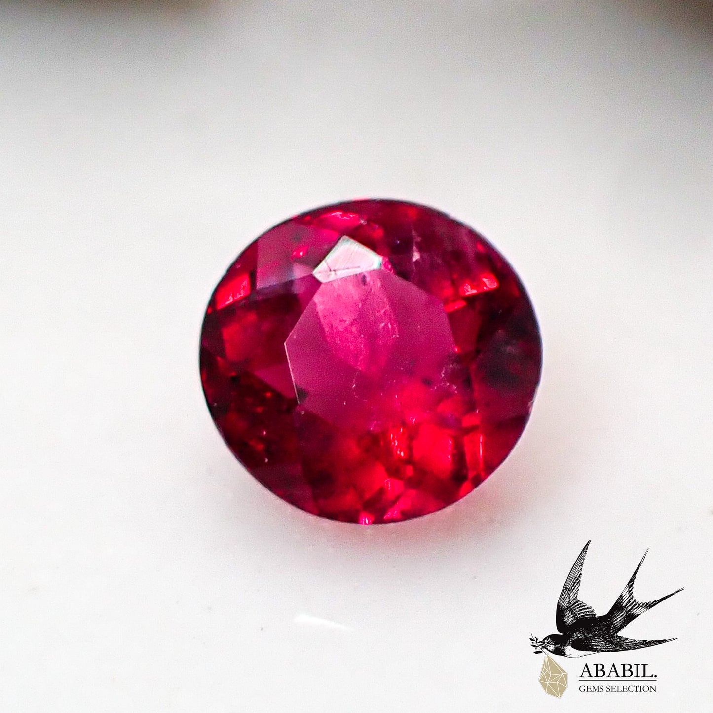 Natural red beryl 0.08ct [USA] ★ Vivid ★ High-quality rare stone ★