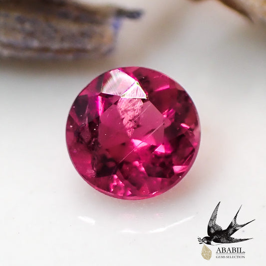 Natural red beryl 0.09ct [USA] ★ Vivid ★ High-quality rare stone ★