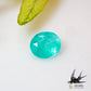 Natural Paraiba tourmaline 0.06ct [Brazil] ★Tiffany blue, fluorescent color★