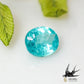 Natural Paraiba tourmaline 0.08ct [Brazil] Neon blue, fluorescent color