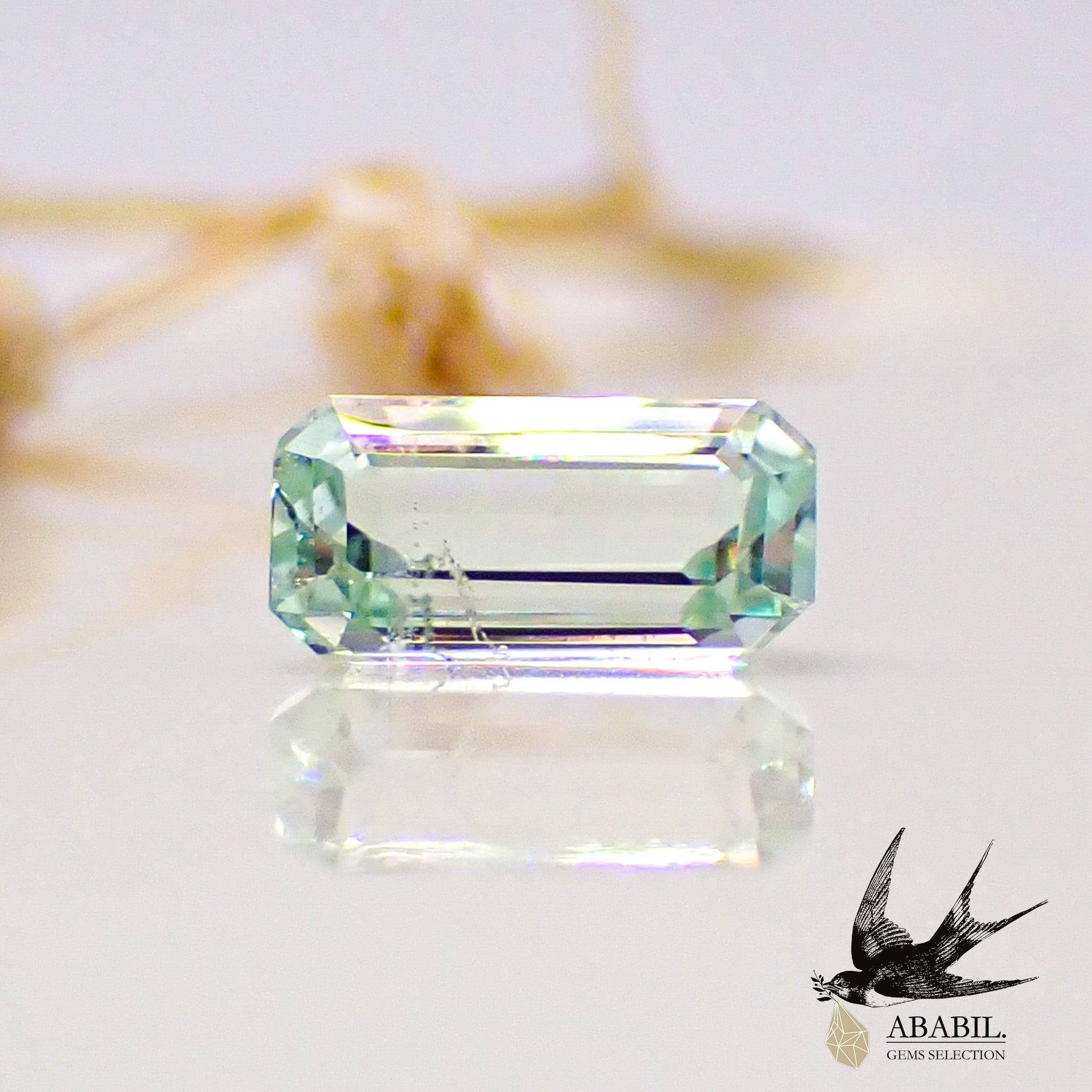 天然ミントユークレース0.48ct 【ブラジル】☆レアストーン☆ – ABABIL 