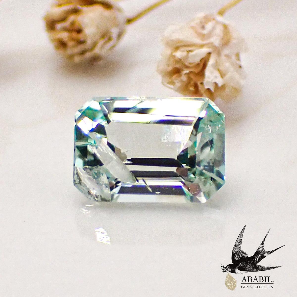 天然ミントユークレース0.63ct 【ブラジル】☆レアストーン☆ – ABABIL 