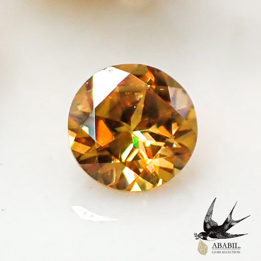 Natural sphene 0.06ct [from Madagascar] ★ Small but full of fire ★ 