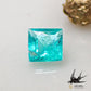 Natural Paraiba tourmaline 0.08ct [Brazil] Neon blue, fluorescent color