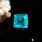 Natural Paraiba tourmaline 0.08ct [Brazil] Neon blue, fluorescent color