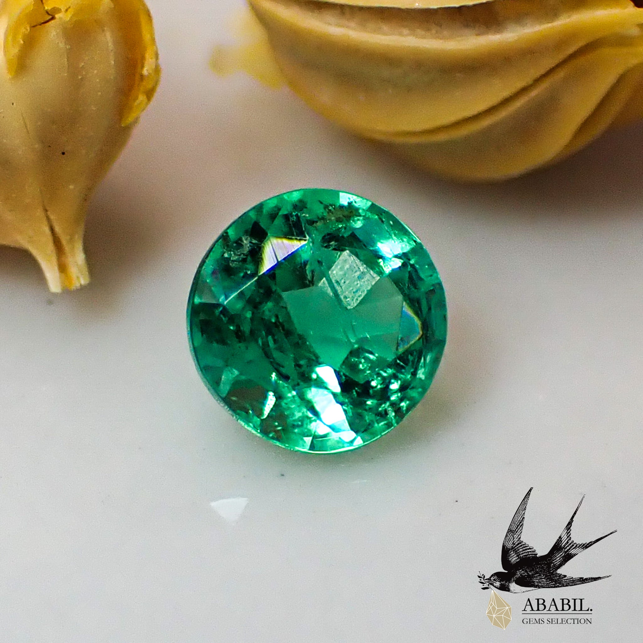 【国内鑑別書付き】天然 エメラルド 大7.288Ct emerald beryl鉱石