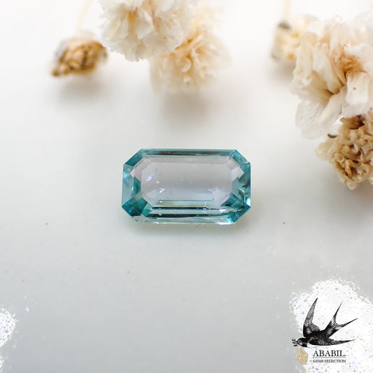 Natural blue Kornerupine 0.365ct [Tanzania] Rare stone Polychromatic gemstone 