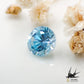 Natural blue zircon 0.778 [Cambodia] ★Alisa's ice blue★ 