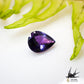 Natural purple sapphire 0.331ct [Sri Lanka] Beautiful purple (high possibility of non-heating) 