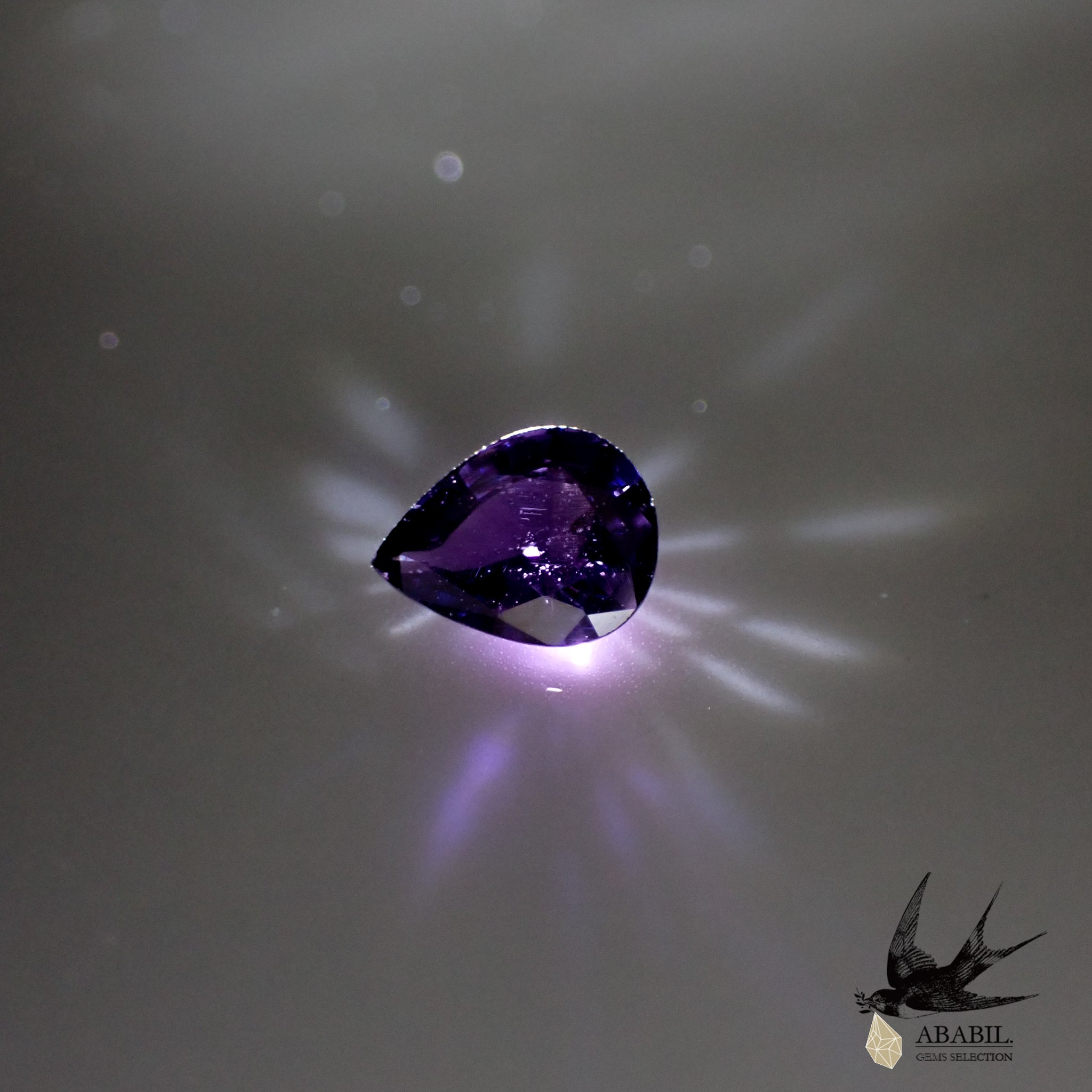 天然パープルサファイア0.331ct【スリランカ】☆綺麗な紫（非加熱可能性高い） – ABABIL.gems