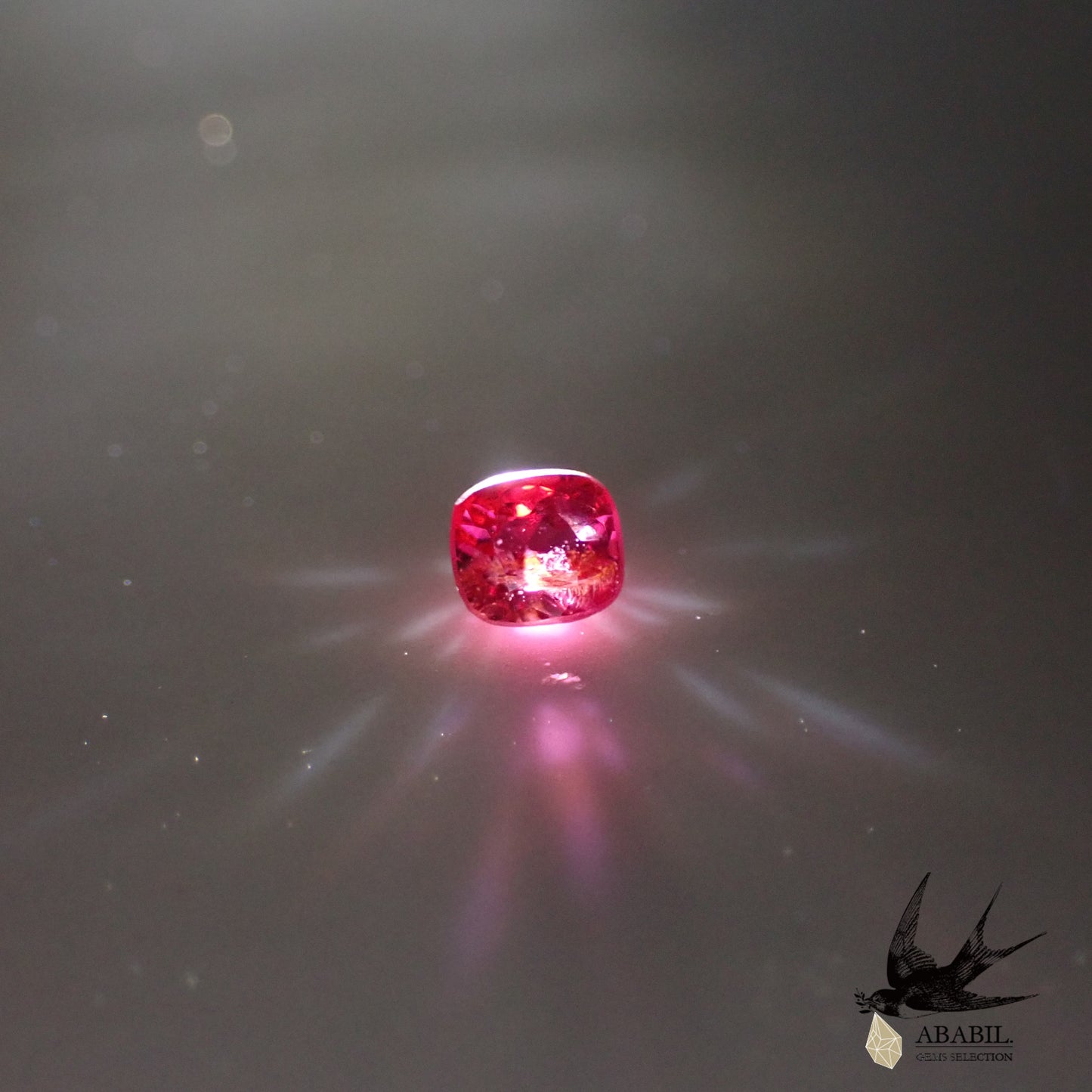 天然紅色尖晶石0.200ct【緬甸】專產華麗、熒光