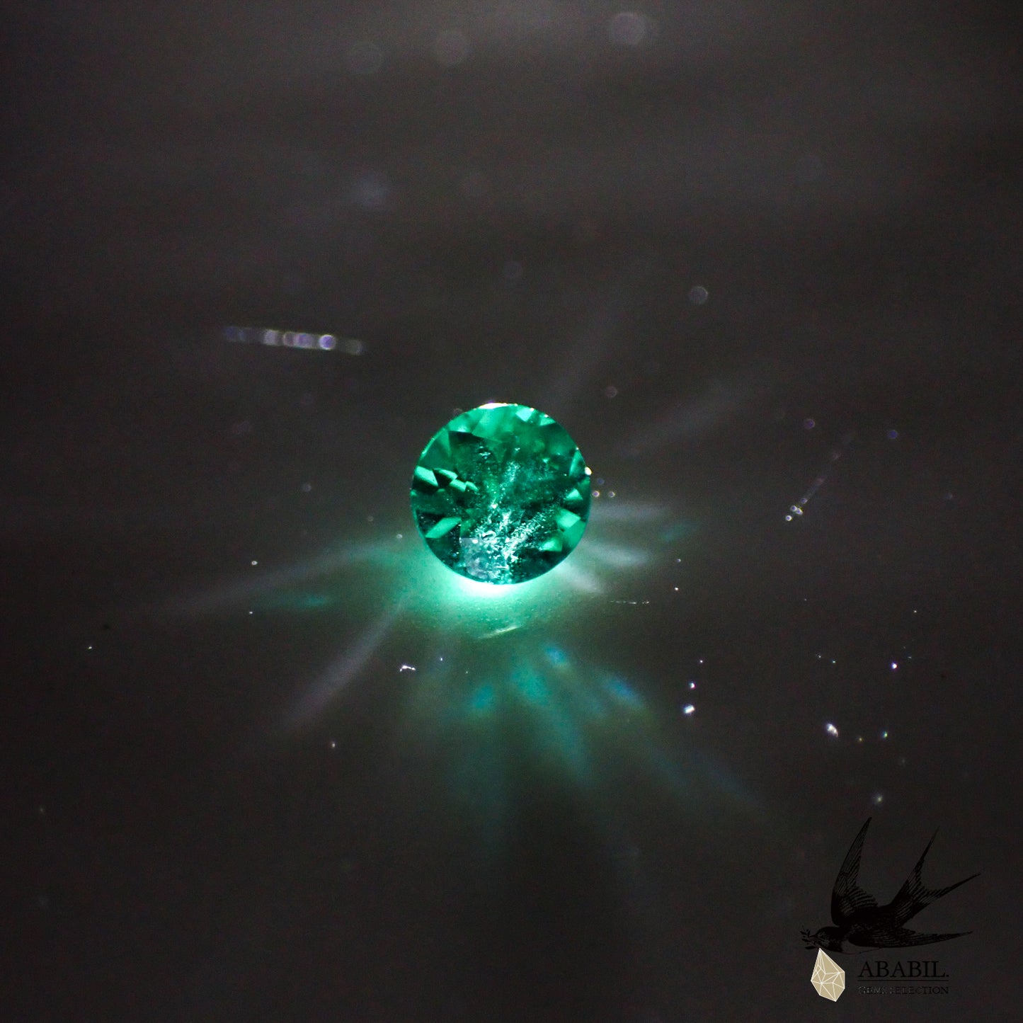 天然祖母綠 0.114ct [巴西] Brilliant green 