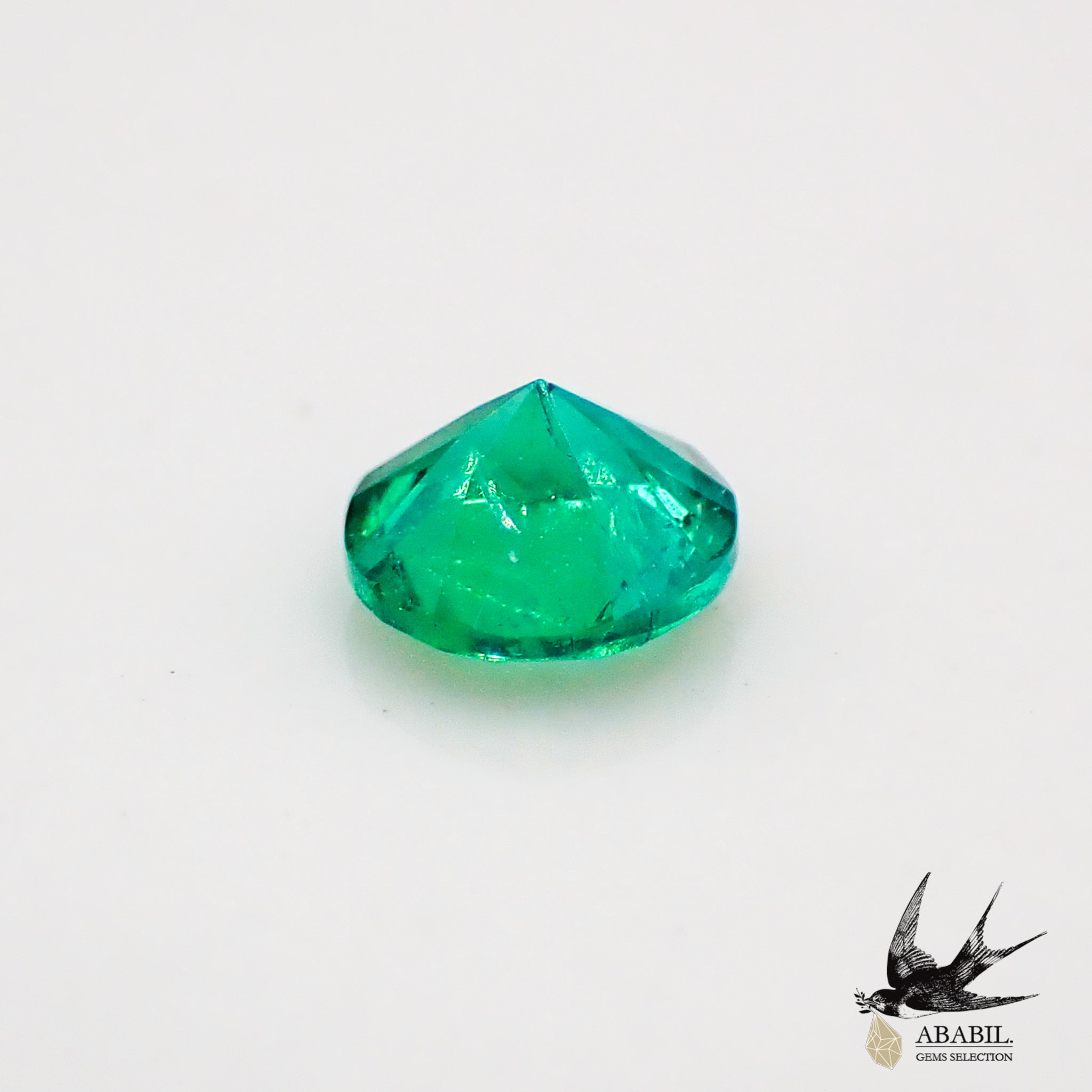 天然エメラルド0.425ct【ブラジル】☆鮮やかなグリーン☆ 天然エメラルド0.425ct【ブラジル】☆鮮やかなグリーン☆