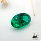 Natural emerald 0.65ct [Brazil] Brilliant green 