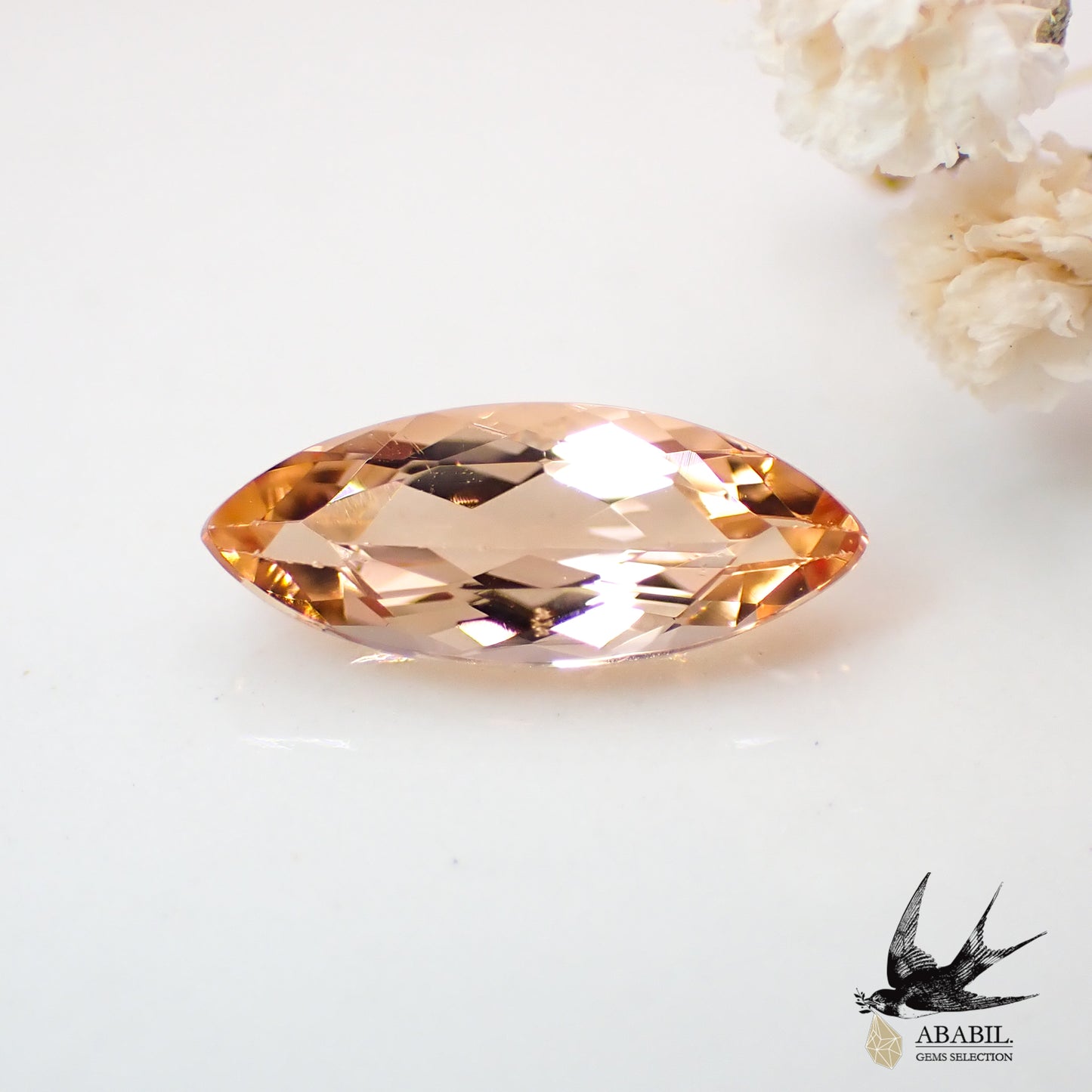 Natural unheated Imperial Topaz 0.786ct [Brazil] OH type sherry 