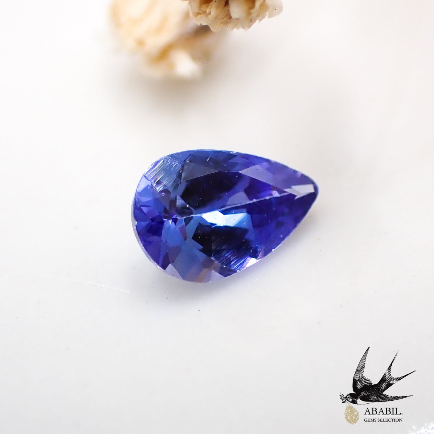 天然雙色坦桑石 0.363ct [坦桑尼亞] Multicolor gemstone 