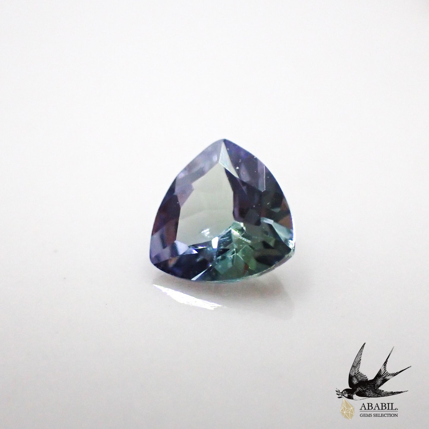 Natural bicolor tanzanite (zoisite) 0.574ct [Tanzania] ★ Multicolor gem ★ 