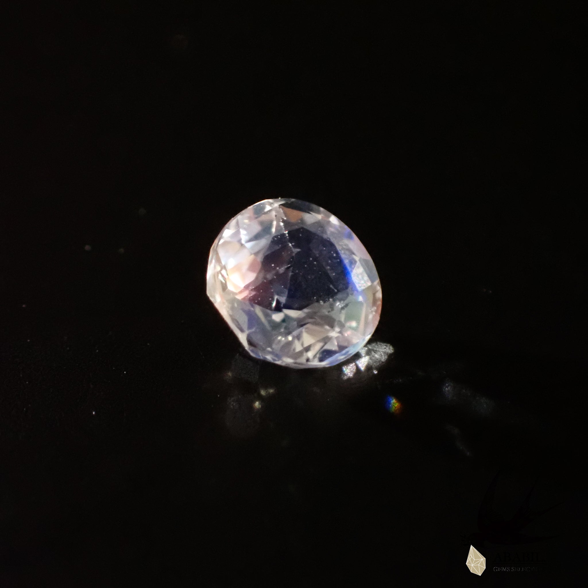 天然レインボームーンストーン0.68ct 【マダガスカル】アンデシン