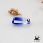 Natural bicolor sapphire 0.108ct [Sri Lanka] Clearly colorless and blue 
