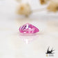 Natural pink sapphire 0.33ct [Sri Lanka] ★Heart-shaped, fluorescent, corundum★ 