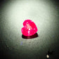 Natural Pink Sapphire 0.344ct [Sri Lanka] ★Heart-shaped・Fluorescent・Corundum★ 