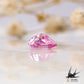 Natural pink sapphire 0.389ct [Sri Lanka] ★Heart-shaped, fluorescent, corundum★ 