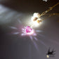 Natural pink sapphire 0.412ct [Sri Lanka] ★Heart-shaped, fluorescent, corundum★ 