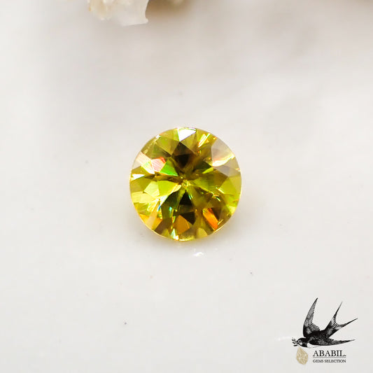 Natural sphene 0.247ct [from Madagascar] ★ Small but full of fire ★ 