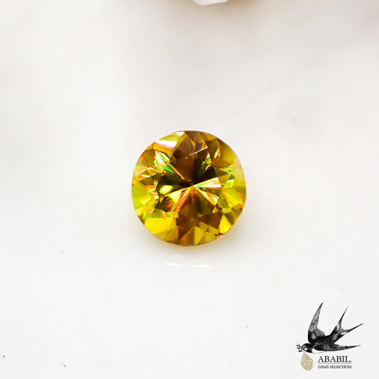 Natural sphene 0.26ct [from Madagascar] ★Small but full of fire★ 