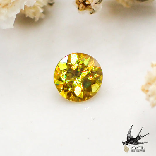 Natural sphene 0.264 ct [Madagascar] ★ Small but full of fire ★ 