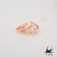 Natural padparadscha sapphire 0.093ct [Sri Lanka] ★Glow specialty ★Fluorescence included 