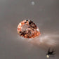 Natural padparadscha sapphire 0.093ct [Sri Lanka] ★Glow specialty ★Fluorescence included 