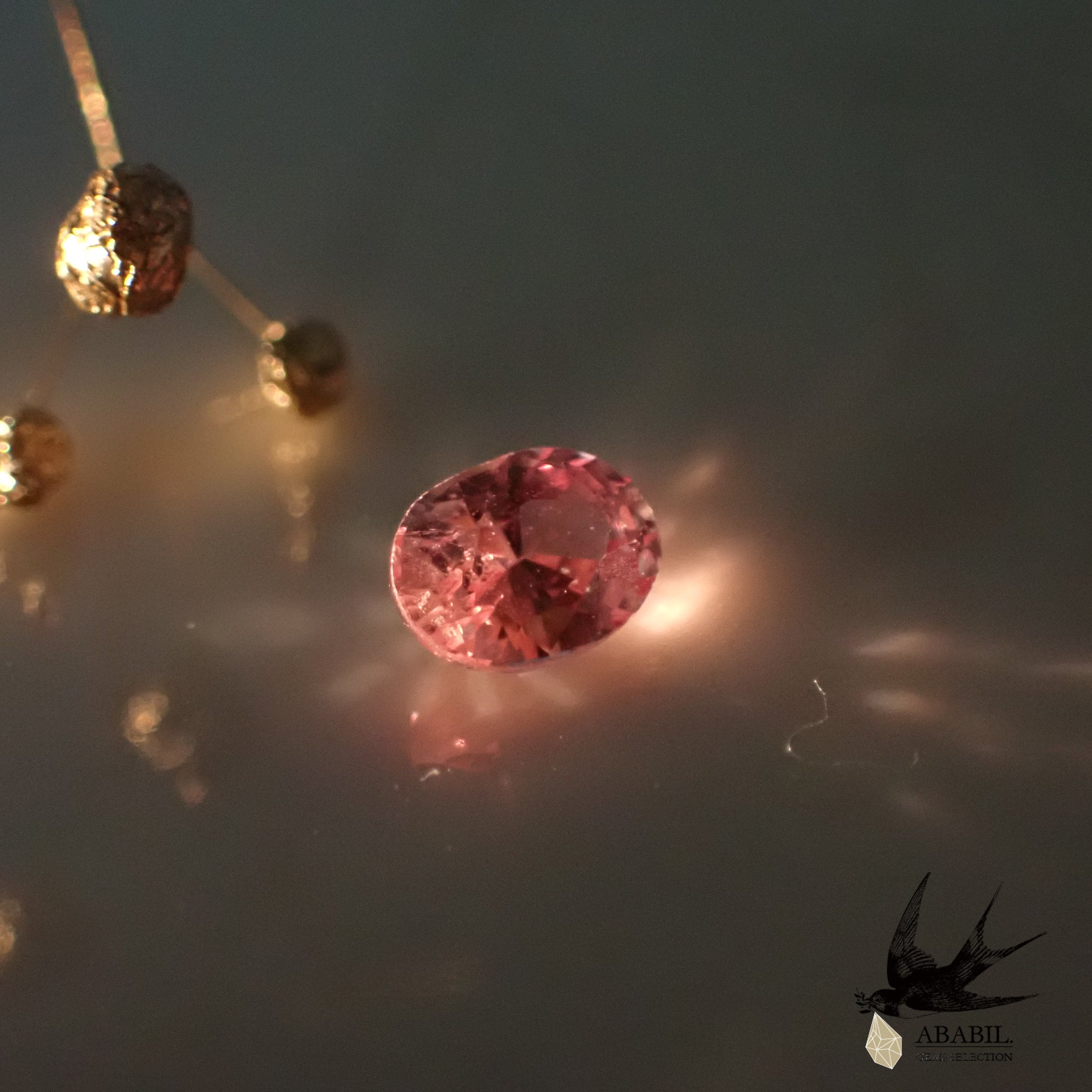 天然パパラチャサファイア0.324ct【スリランカ】☆輝き専門 天然パパラチャサファイア0.324ct【スリランカ】☆輝き専門