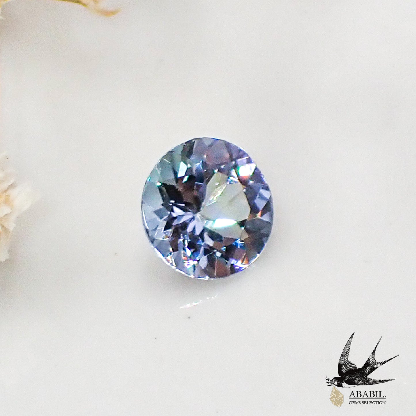 Natural bicolor tanzanite (zoisite) 0.637ct [Tanzania] ★ Multicolor gem ★ 