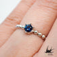 Natural bicolor sapphire 0.221ct [Africa] Blue yellow 