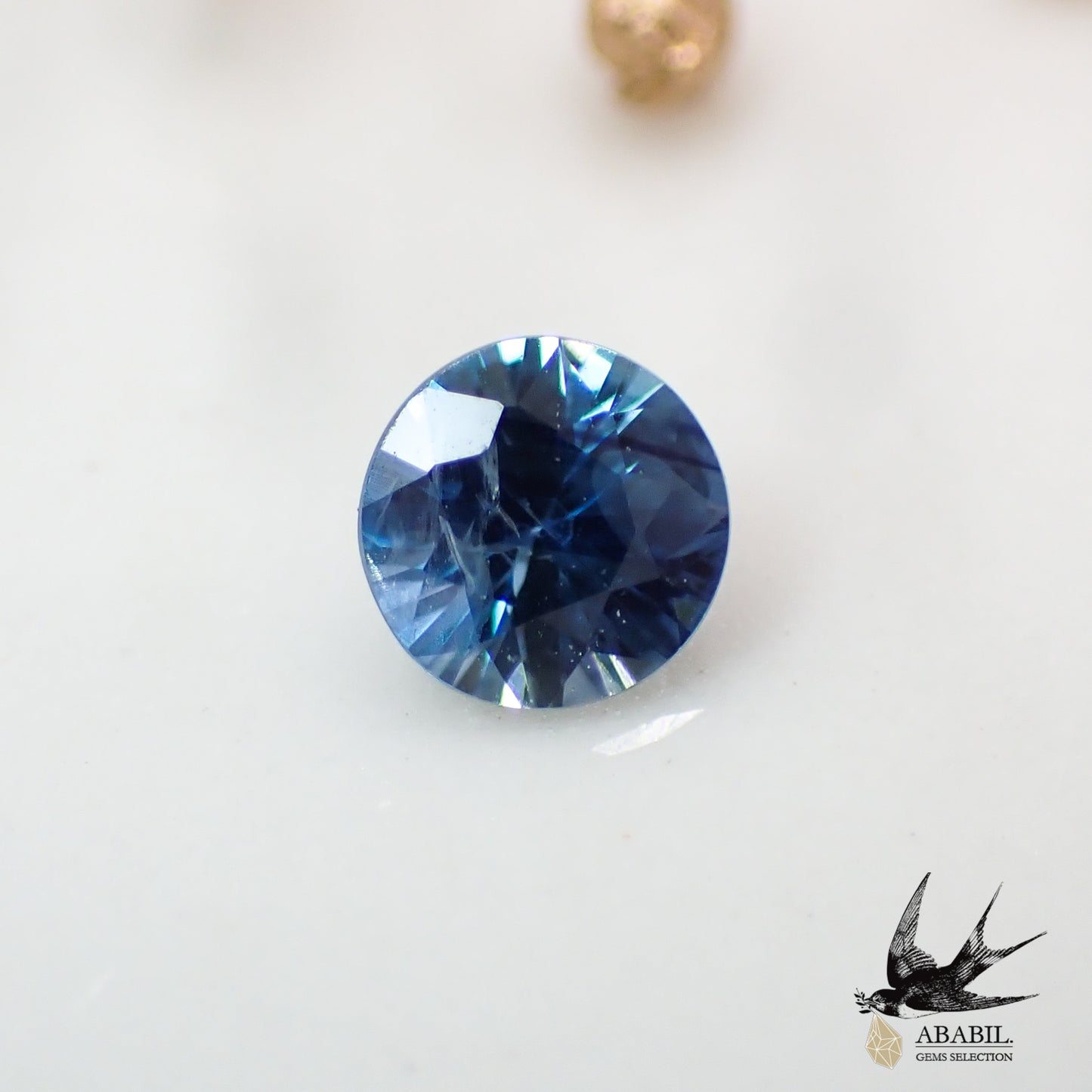 Natural bicolor sapphire 0.23ct [Africa] ★Blue yellow★ 