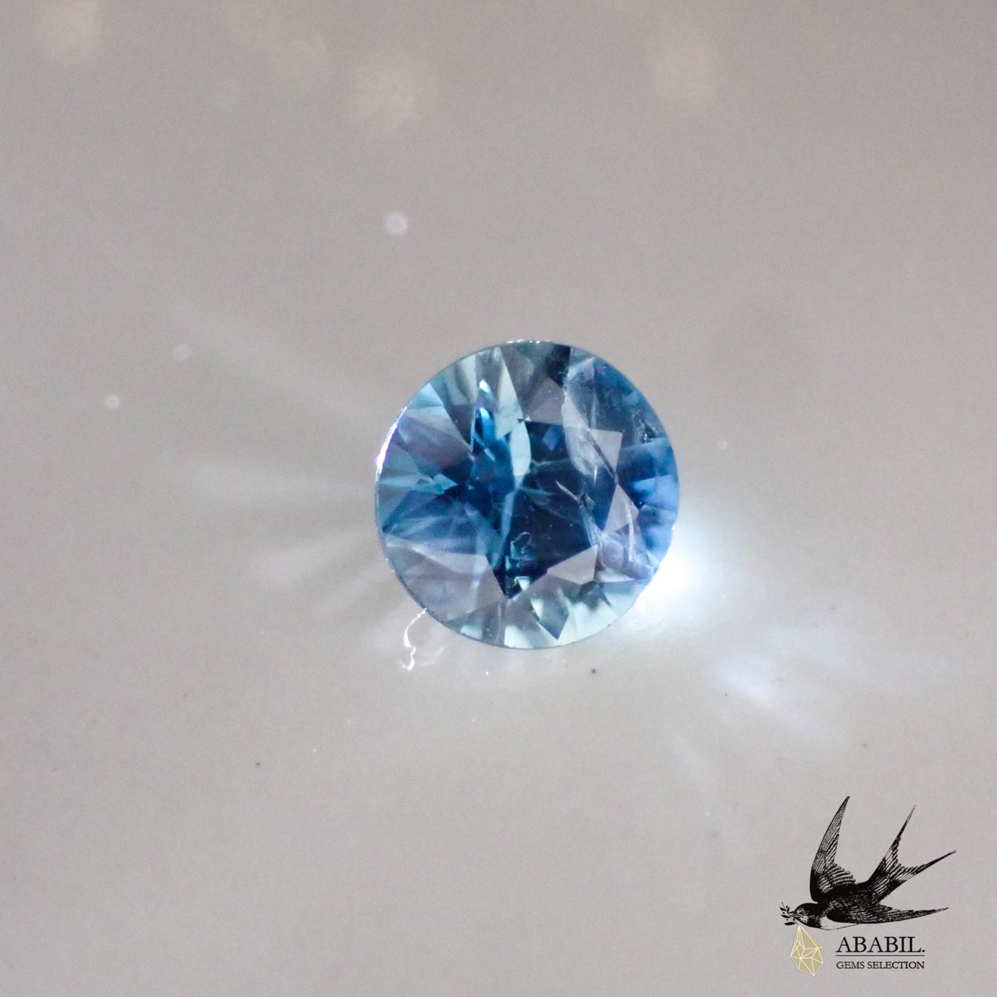 Natural bicolor sapphire 0.23ct [Africa] ★Blue yellow★ 