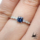 Natural bicolor sapphire 0.263ct [Africa] Blue yellow 